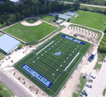 Westminster College football field